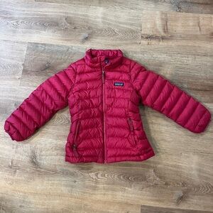 Girls Patagonia Down Sweater Puffer Jacket Size XS 5-6